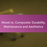 Wood vs. Composite: Durability, Maintenance and Aesthetics